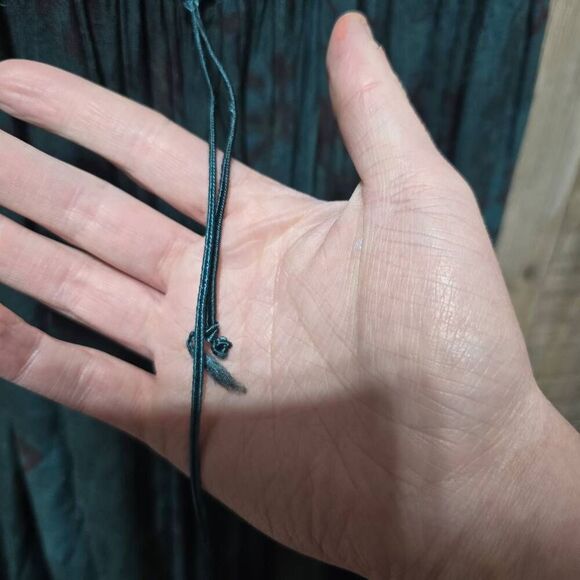 Lamata Vintage 90s Green Empire Waist Regency Midi Dress - Picture 3 of 7